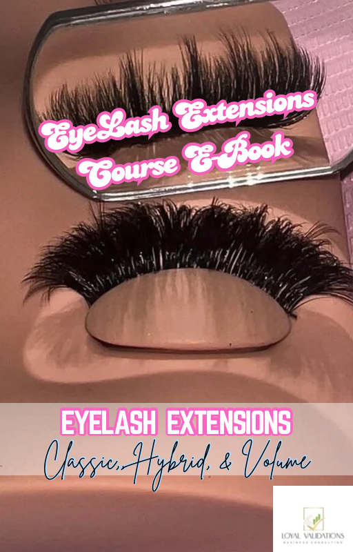 Eyelash Extensions Course E-Book