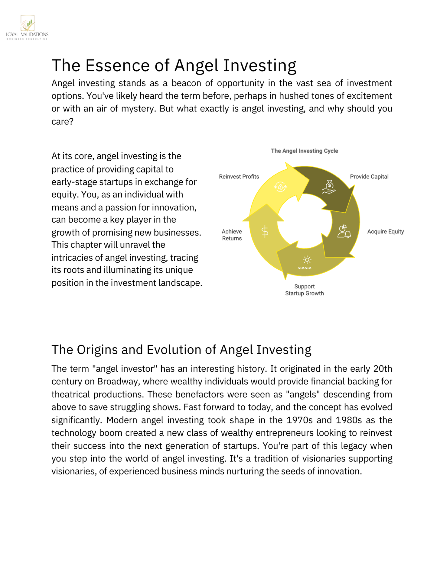 Angel Investing E-Book