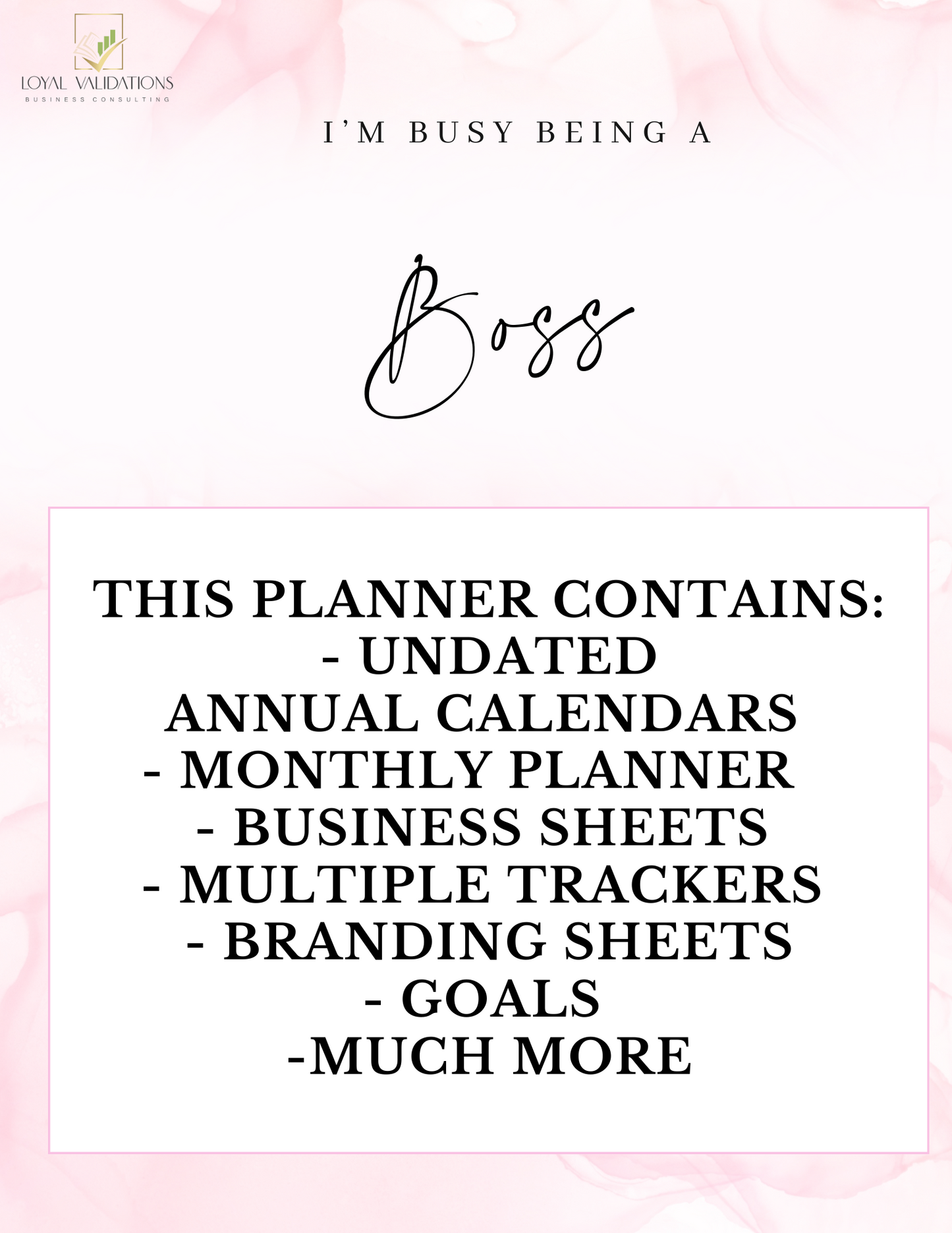 Boss Branding Planner