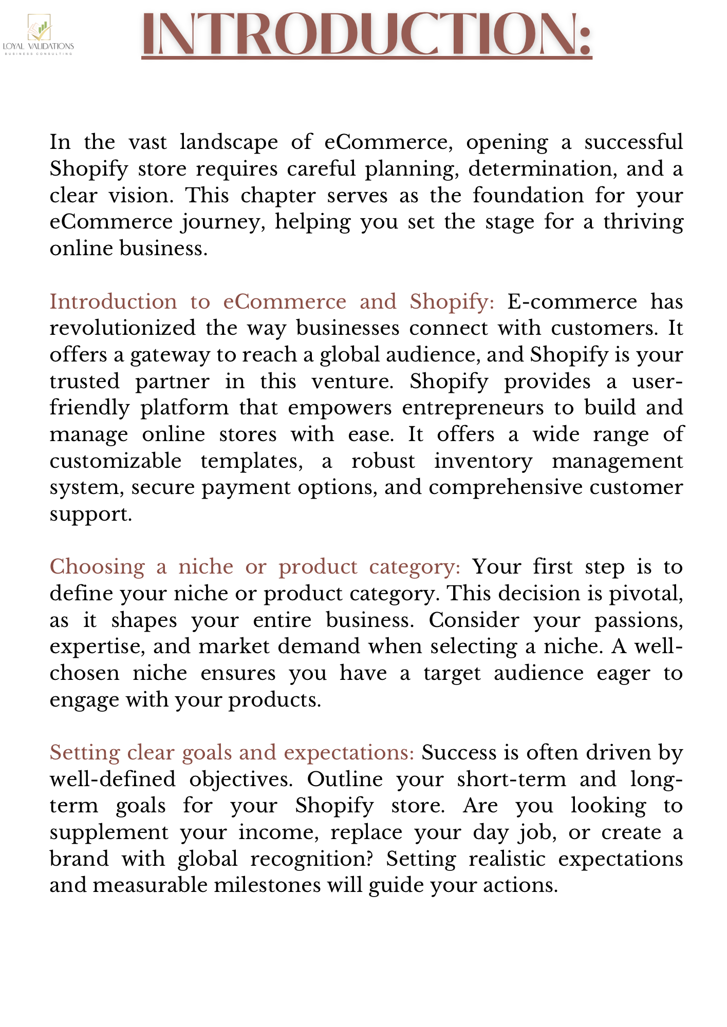 Ultimate Shopify Guide: Start Your E-Commerce Business E-Book